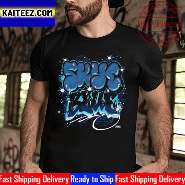 All Elite Wrestling Skye Blue Ozone Vintage T-Shirt