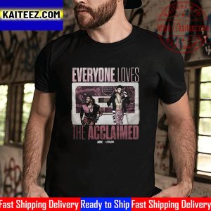 All Elite Wrestling The Acclaimed Everyone Loves The Acclaimed Vintage T-Shirt