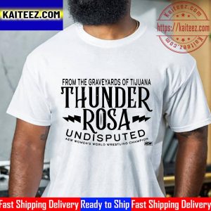 All Elite Wrestling Thunder Rosa Undisputed Vintage T-Shirt