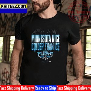 All Elite Wrestling Top Flight Minnesota Nice Colder Than Ice Vintage T-Shirt