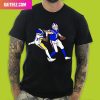 Allen And The Throw Josh Allen – Buffalo Bills NFL Fashion T-Shirt