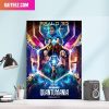 Ant Man And The Wasp vs Kang The Conqueror Quantumania Home Decorations Canvas-Poster