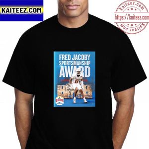 Anthony Cook Is Fred Jacoby Sportsmanship Award Recipient Of Valero Alamo Bowl 2022 Vintage T-Shirt