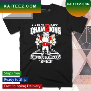 Back 2 Back Champion Georgia Bulldogs 2023 T-shirt