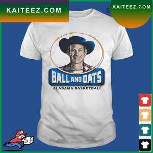 Ball And Oats Alabama Crimson Tide Basketball T-Shirt