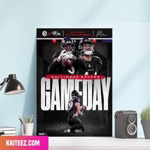 Baltimore Ravens Primetime At The Bank – Game Day Home Decorations Poster-Canvas