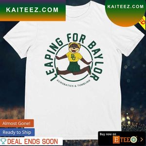 Baylor Bears Acrobatics and Tumbling leaping for baylor T-shirt