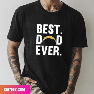 Best Dad Ever Los Angeles Chargers Unique T-Shirt