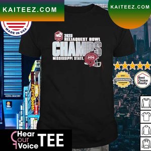 Best Mississippi State Bulldogs 2023 ReliaQuest Bowl Champions T-shirt