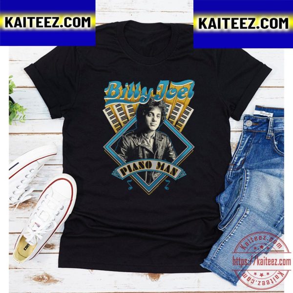 Billy Joel Piano Man Vintage T-Shirt