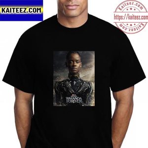 Black Panther Wakanda Forever Marvel Studios Brand New Poster Vintage T-Shirt