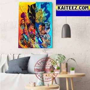 Black Panther Wakanda Forever Poster Art Of Marvel Studios Art Decor Poster Canvas