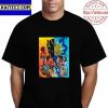 Black Panther Wakanda Forever With Shuri Okoye MBaku Of Marvel Studios Vintage T-Shirt