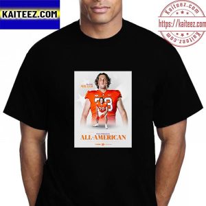 Blake Miller Is FWAA Freshman All-America With Clemson Football Vintage T-Shirt