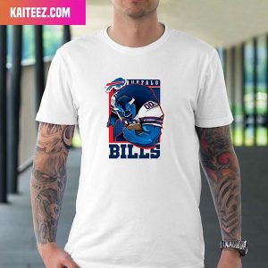 Buffalo Bills Mascot NFL Team Style T-Shirt