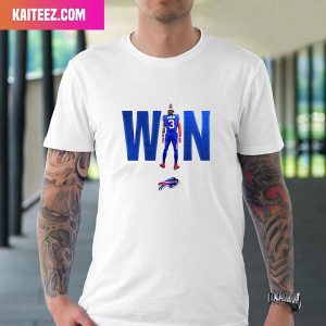 Buffalo Bills Number 3 Hamlin Damar Buffalo Win Bills Mafia Fashion T-Shirt