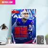 Buffalo Bills – Bills Mafia Exhales Wild Card Win With 34 Points Home Decorations Canvas-Poster