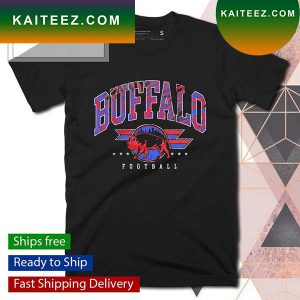 Buffalo Football Retro Pattern T-shirt