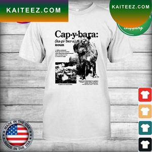 Capybara Man T-Shirt
