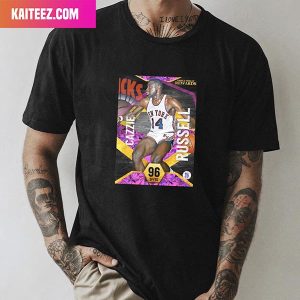Cazzie Russell New York Knicks Triple Threat Rewards Card Fan Gifts T-Shirt