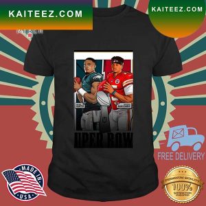 Chiefs Vs Eagles Matchup Who Has The Edge In Super Bowl LVII T-Shirt