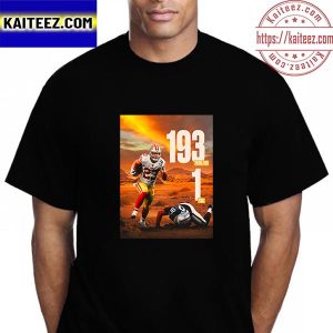 Christian McCaffrey 193 Total Yds And 1 TDs With San Francisco 49ers Vintage T-Shirt
