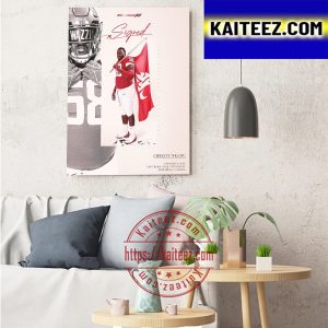 Christy Nkanu Signed Washington State Football Art Decor Poster Canvas