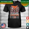 Cincinnati Bengals 2022 AFC North division champions matchup skyline T-shirt