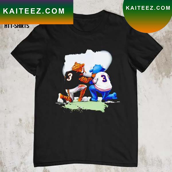 Cincinnati Bengals hug Buffalo Bills Mascot shirt - Dalatshirt