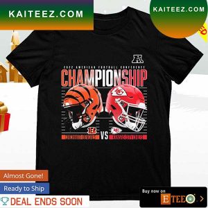 Cincinnati Bengals vs. Kansas City Chiefs 2022 AFC Championship T-shirt