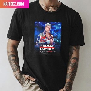 Cody Rhodes WWE Royal Rumble Unique T-Shirt