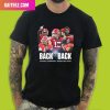 College Football GA vs TCU Georgia Bulldogs Back To Back Style T-Shirt