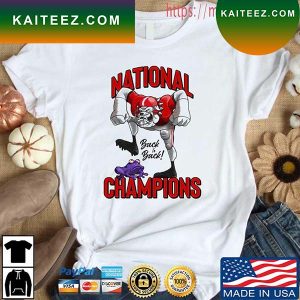 College Football Playoff 2022 National Champions Georgia Bulldogs T-shirt