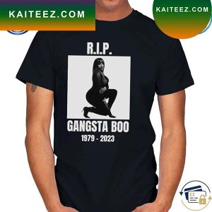 Commemorative Rip 2023 Tribute Memphis Rapper Gangsta Boo T-shirt