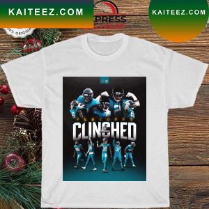 DUUUVAl Jacksonville Jaguars playoffs Clinched T-shirt