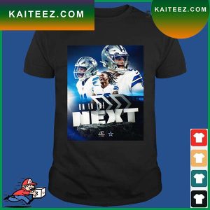 Dallas Cowboys On To The Next Divisional Round 2023 T-Shirt