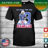 Damar Hamlin 3, Pray For Hamlin helmet T-shirt