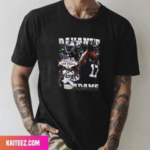 Davante Adams Las Vegas Raiders 90s Bootleg Style T-Shirt