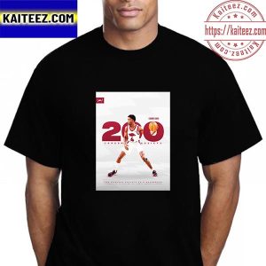 Davonte Davis 200 Career Assists As A Arkansas Razorback Vintage T-Shirt