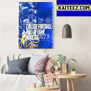 DeAngelo Williams Named To College Football Hall Of Fame Inductee 2023 Art Decor Poster Canvas