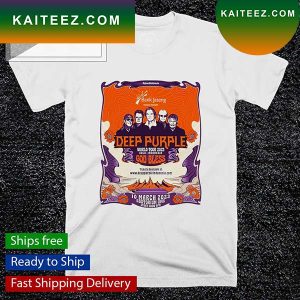 Deep Purple World Tour 2023 Solo Indonesia God Bless T-shirt