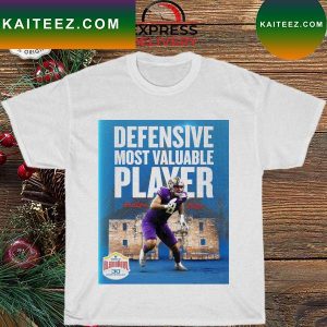 Defensive most valuable player Bralen Trice Valero Alamo Bowl T-shirt