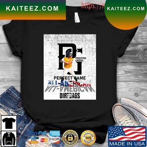 Dirtbags Baseball Preston Crowl Perfect Game All American T-Shirt