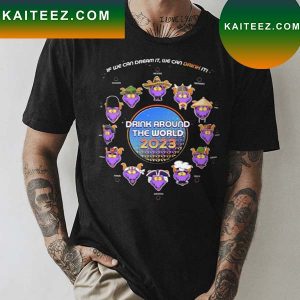 Drink Around The World 2023 Graphic T-Shirt