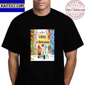 Elemental 2023 A City For Everyone Of Disney And Pixar Vintage T-Shirt