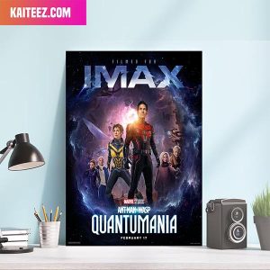 Exclusive IMAX Artwork For Marvel Studios Ant Man And The Wasp Quantumania Home Decorations Canvas-Poster
