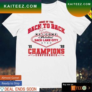 Fabulous sack lake city Utah home of the back to back champions conference T-shirt