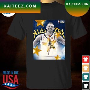 Five-time nba all star congrats nikola jokic denver nuggets T-shirt