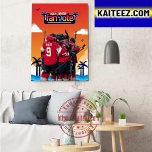 Florida Panthers In 2023 NHL All Star Fan Vote Art Decor Poster Canvas