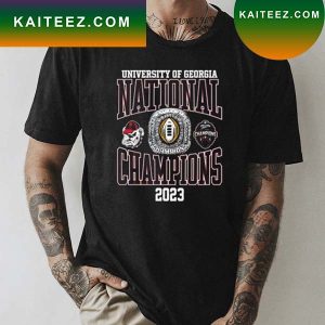 Football Georgia 2023 National Champions Ring T-Shirt